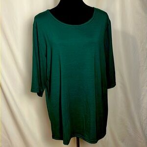NWOT Polyester blend top XXL